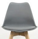Krzesło skandynawskie MONZA DARK GREY Pro