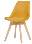 Krzesło skandynawskie MONZA HONEY PU II GATUNEK