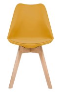 Krzesło skandynawskie MONZA HONEY PU