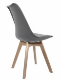 Krzesło skandynawskie MONZA LIGHT GREY Pro