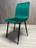 Krzesło tapicerowane AURORA VELVET GREEN