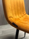 Krzesło tapicerowane AURORA VELVET HONEY