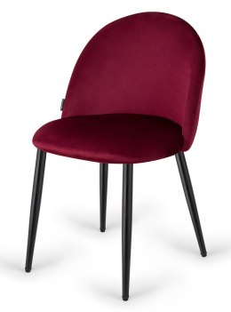 Krzesło tapicerowane GLORIA WINE VELVET