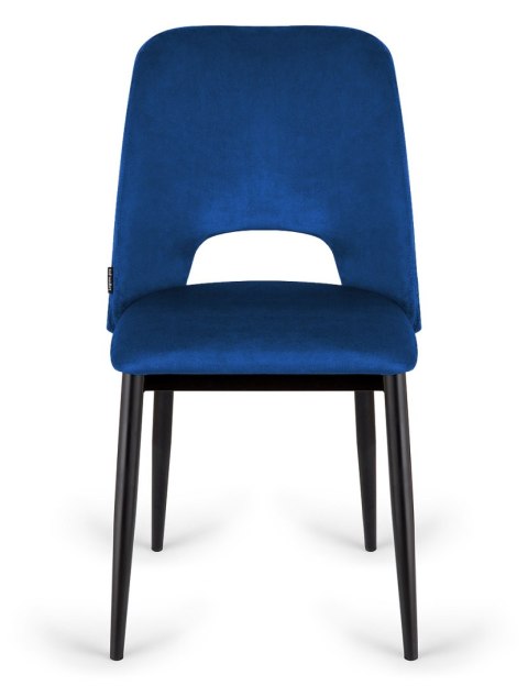 Krzesło tapicerowane GOTI BLUE VELVET