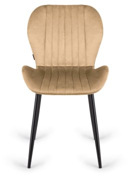 Krzesło tapicerowane MONTI VELVET SAND