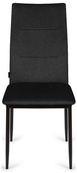 Krzesło tapicerowane VALVA DUO FABRIC BLACK
