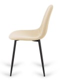 Krzesło tapicerowane GIULIA CREAM FABRIC