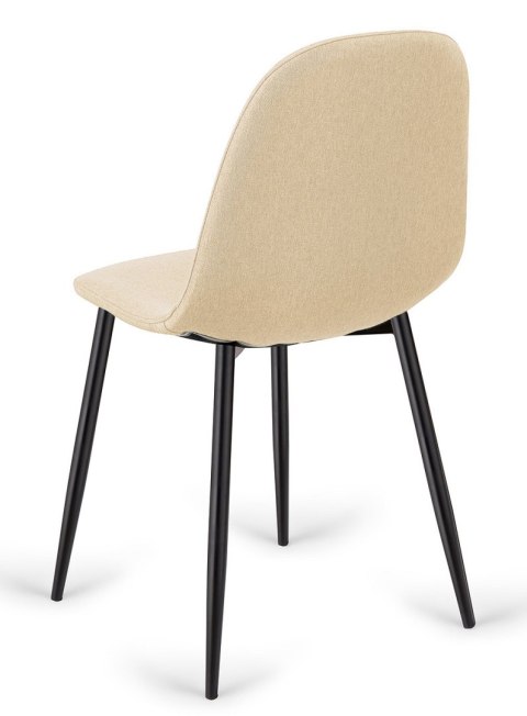 Krzesło tapicerowane GIULIA CREAM FABRIC