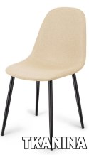 Krzesło tapicerowane GIULIA CREAM FABRIC