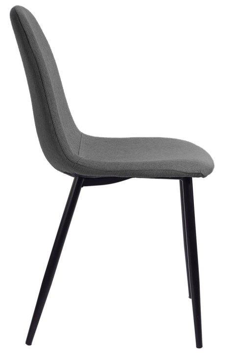 Krzesło tapicerowane GIULIA FABRIC LIGHT GREY