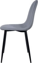 Krzesło tapicerowane GIULIA GREY PU