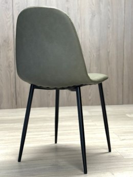 Krzesło tapicerowane GIULIA GREY PU