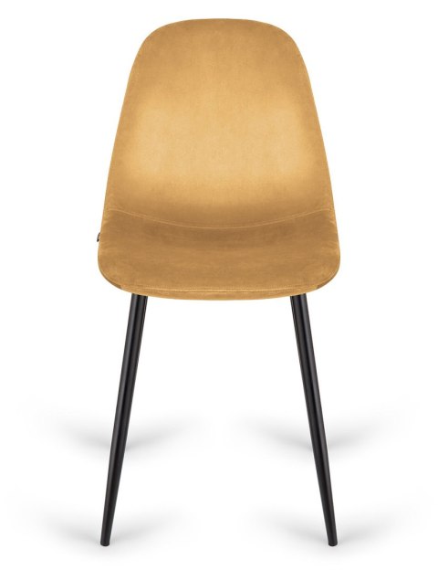 Krzesło tapicerowane GIULIA HONEY VELVET