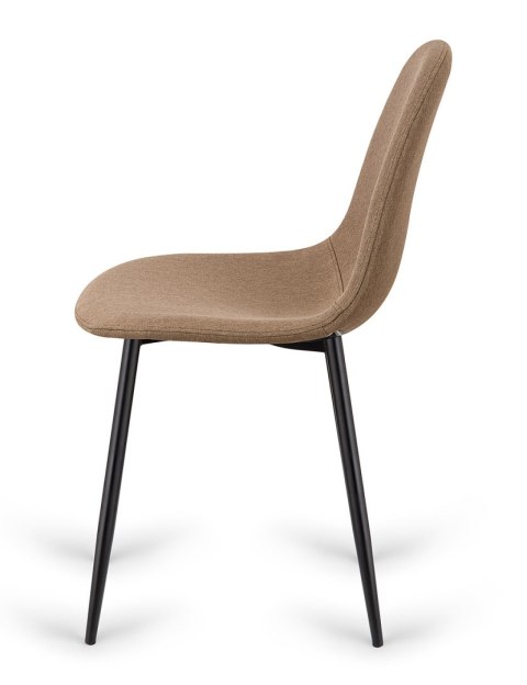 Krzesło tapicerowane GIULIA LATTE FABRIC