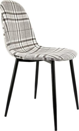 Krzesło tapicerowane GIULIA SCOTLAND GREY