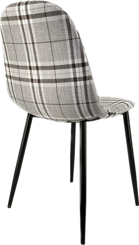 Krzesło tapicerowane GIULIA SCOTLAND GREY