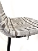Krzesło tapicerowane GIULIA SCOTLAND GREY