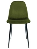 Krzesło tapicerowane GIULIA VELVET KHAKI