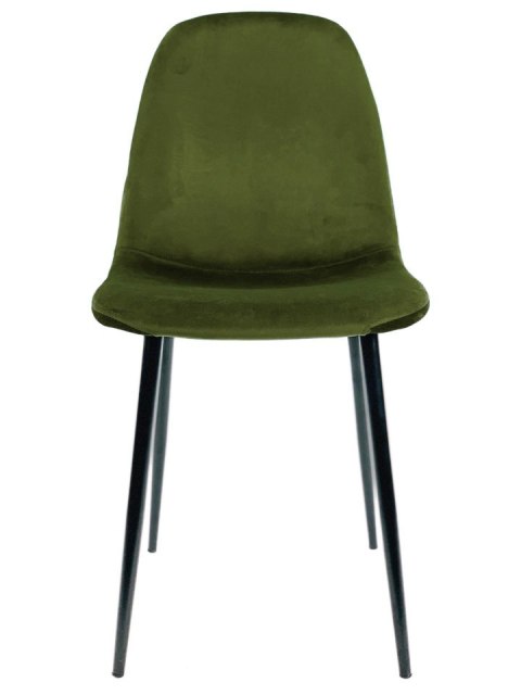 Krzesło tapicerowane GIULIA VELVET KHAKI