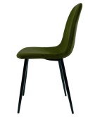Krzesło tapicerowane GIULIA VELVET KHAKI