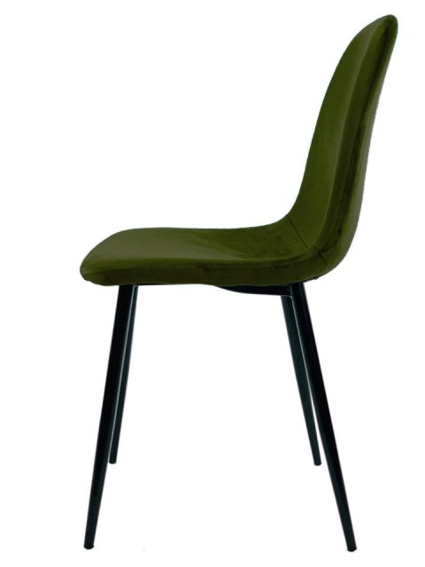 Krzesło tapicerowane GIULIA VELVET KHAKI