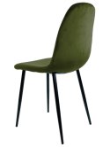 Krzesło tapicerowane GIULIA VELVET KHAKI