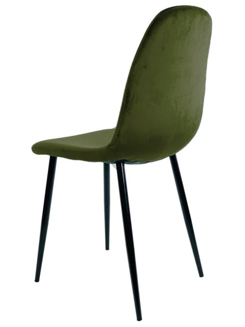 Krzesło tapicerowane GIULIA VELVET KHAKI