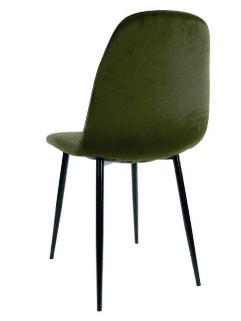 Krzesło tapicerowane GIULIA VELVET KHAKI