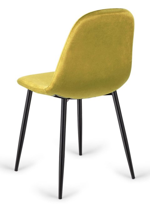 Krzesło tapicerowane GIULIA VELVET OLIVE