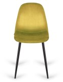 Krzesło tapicerowane GIULIA VELVET OLIVE