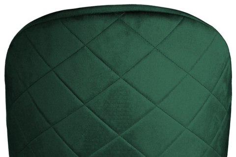 Krzesło tapicerowane GLORIA FOREST VELVET GOLD