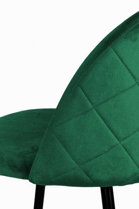 Krzesło tapicerowane GLORIA GREEN VELVET