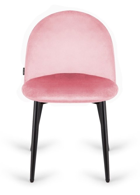 Krzesło tapicerowane GLORIA PINK VELVET