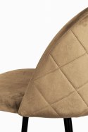 Krzesło tapicerowane GLORIA SAND VELVET