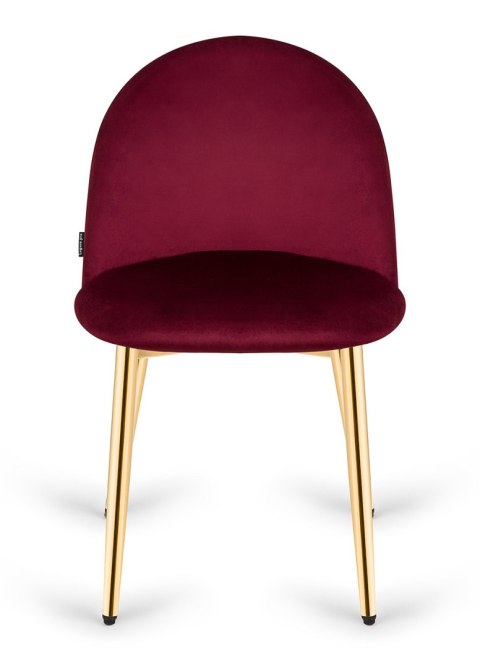 Krzesło tapicerowane GLORIA WINE VELVET GOLD
