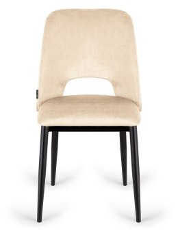 Krzesło tapicerowane GOTI CREAM VELVET