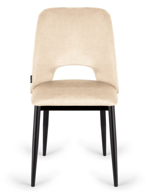 Krzesło tapicerowane GOTI CREAM VELVET