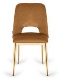 Krzesło tapicerowane GOTI TRUFLE VELVET GOLD II GATUNEK