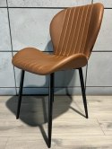 Krzesło tapicerowane MONTI BROWN PU