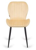 Krzesło tapicerowane MONTI VELVET BEIGE