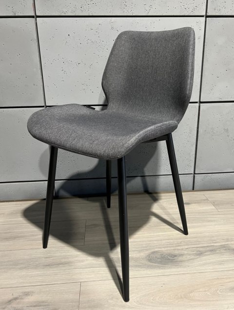 Krzesło tapicerowane SOPHIA FABRIC GREY SMOKE