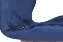 Krzesło tapicerowane SOPHIA VELVET BLUE II gatunek