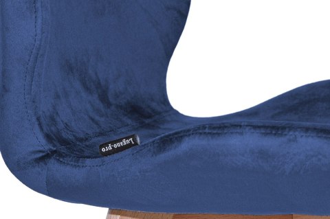 Krzesło tapicerowane SOPHIA VELVET BLUE II gatunek