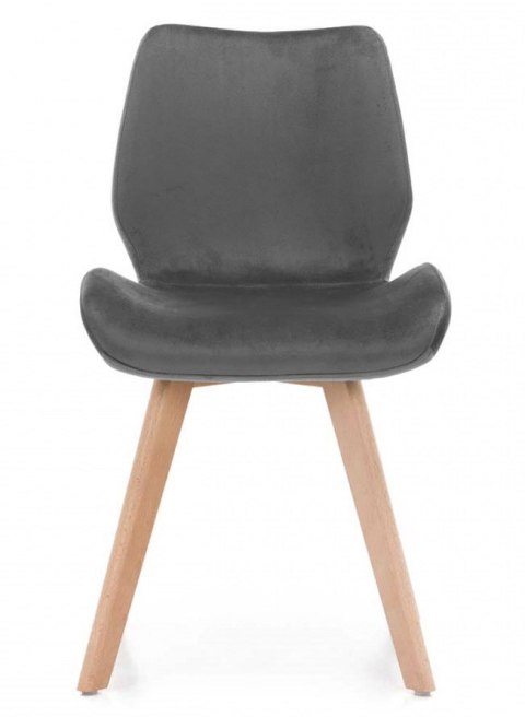 Krzesło tapicerowane SOPHIA VELVET GREY II GATUNEK
