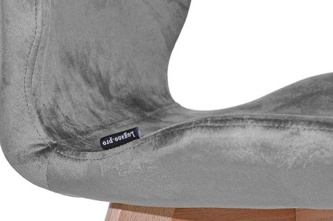 Krzesło tapicerowane SOPHIA VELVET GREY II GATUNEK