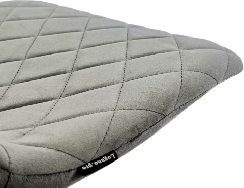 Krzesło tapicerowane SORANO VELVET DARK GREY