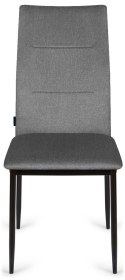 Krzesło tapicerowane VALVA DUO FABRIC GREY