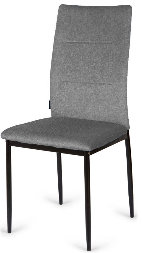 Krzesło tapicerowane VALVA DUO FABRIC GREY