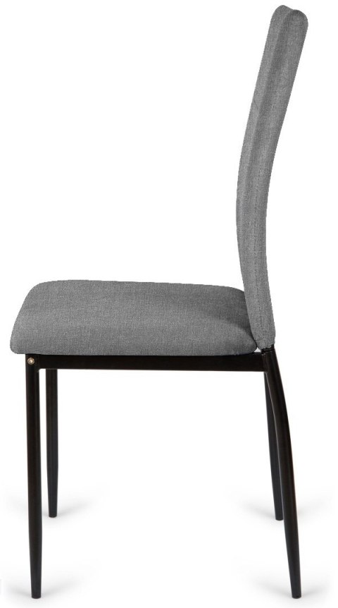 Krzesło tapicerowane VALVA DUO FABRIC GREY