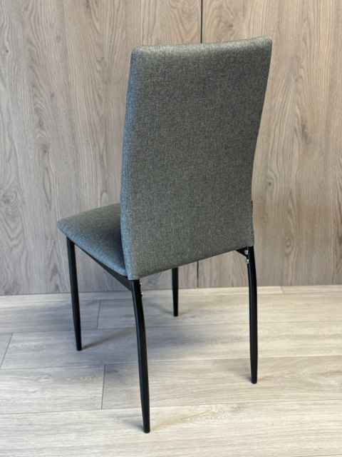 Krzesło tapicerowane VALVA DUO FABRIC GREY